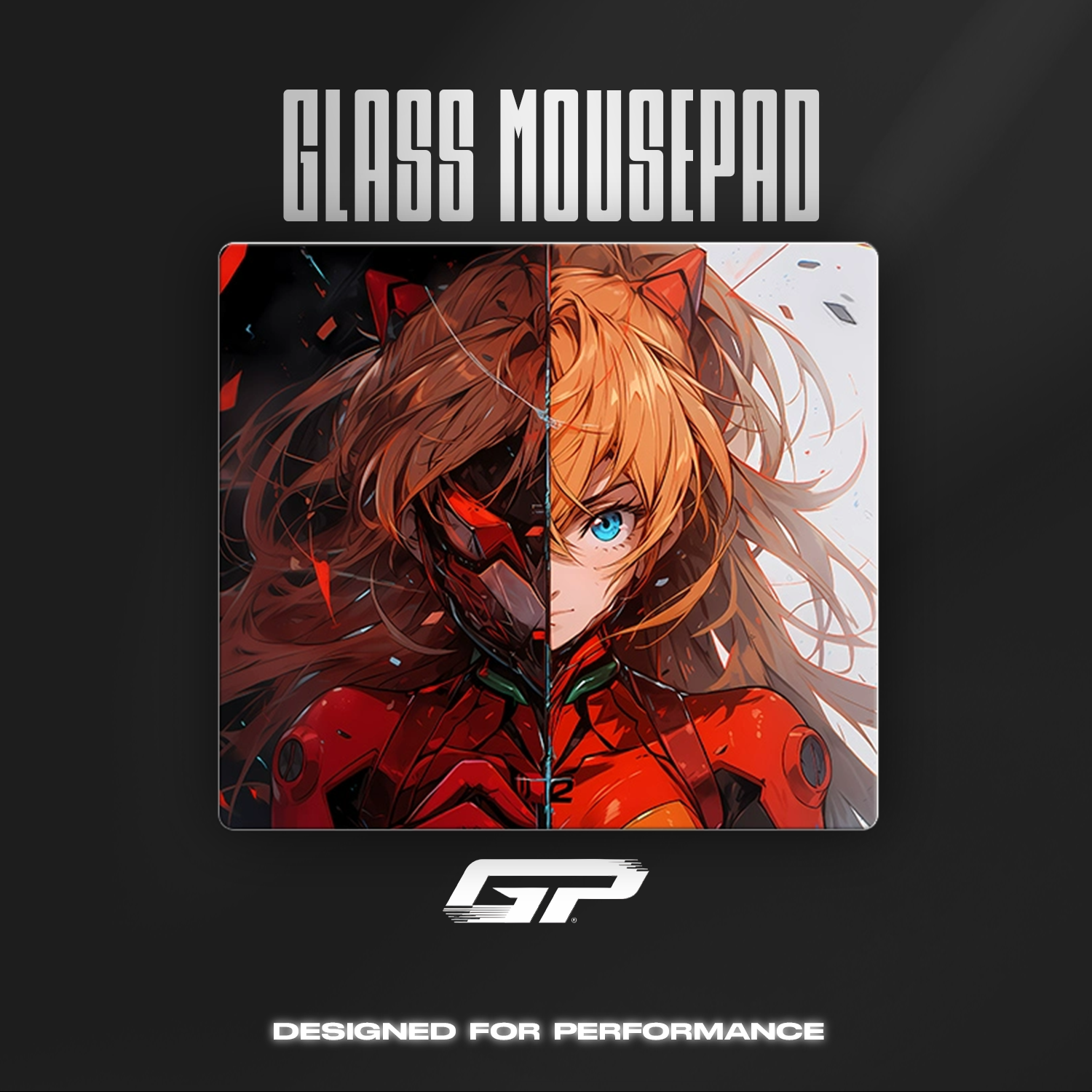 NERV Glass Mouse Pads - GHOSTPAD