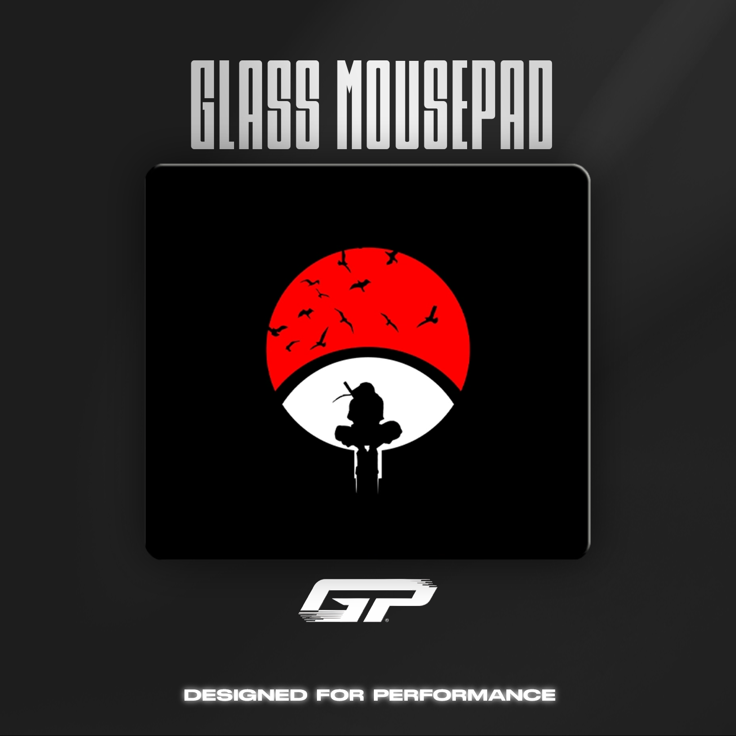 Naruto glass mouse pads - GHOSTPAD