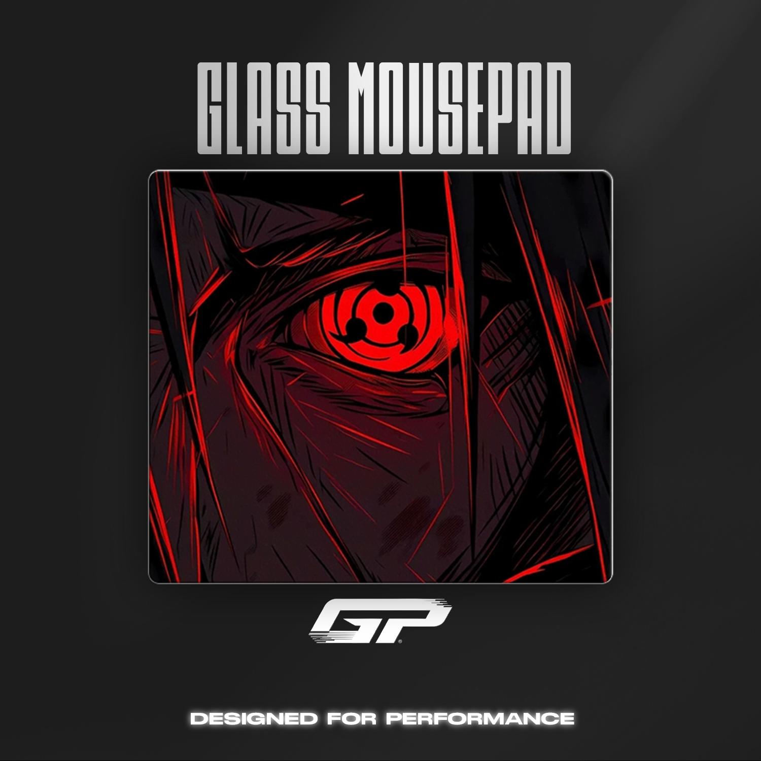 Naruto glass mouse pads - GHOSTPAD