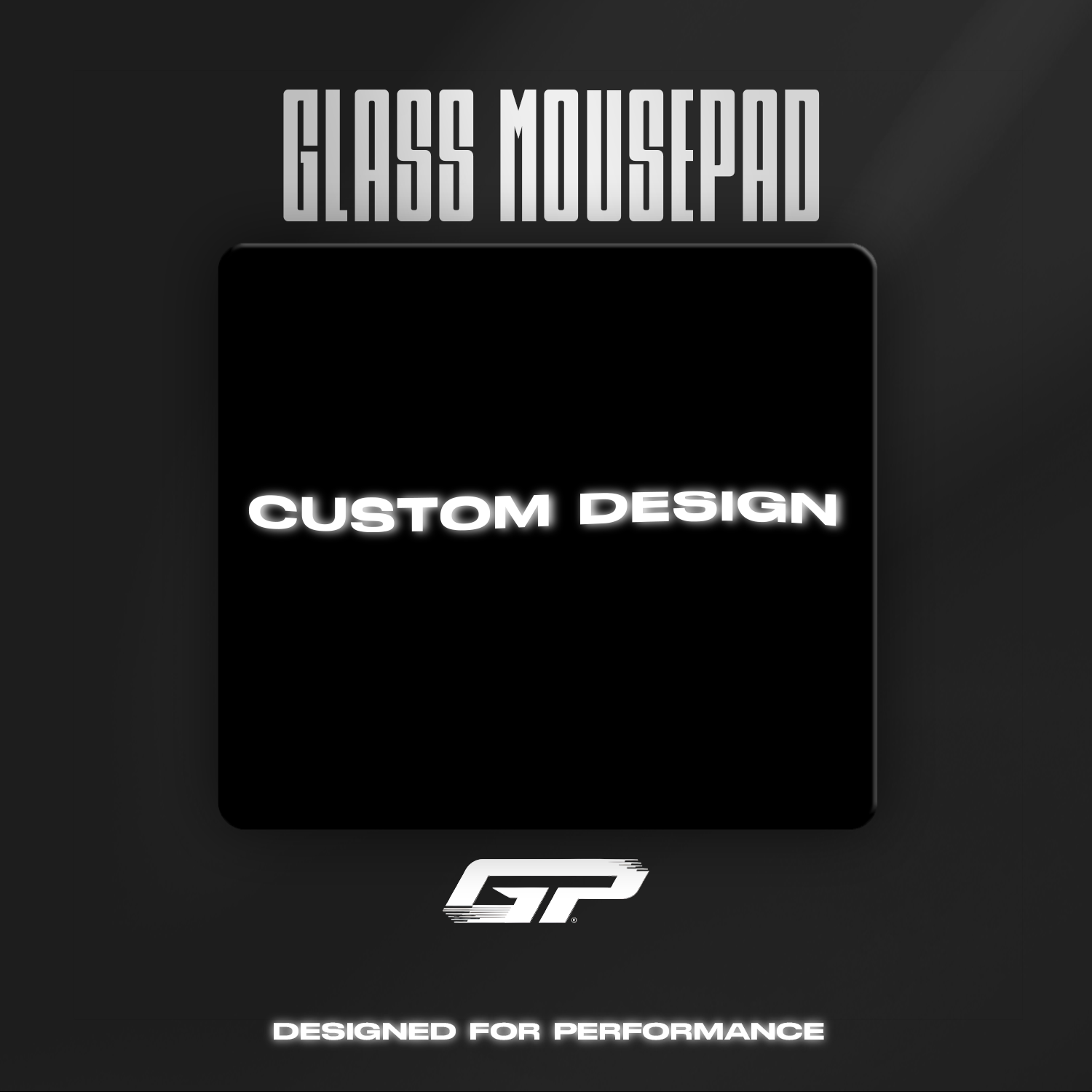Custom Glass Mouse Pad – Create Your Unique Design GHOSTPAD