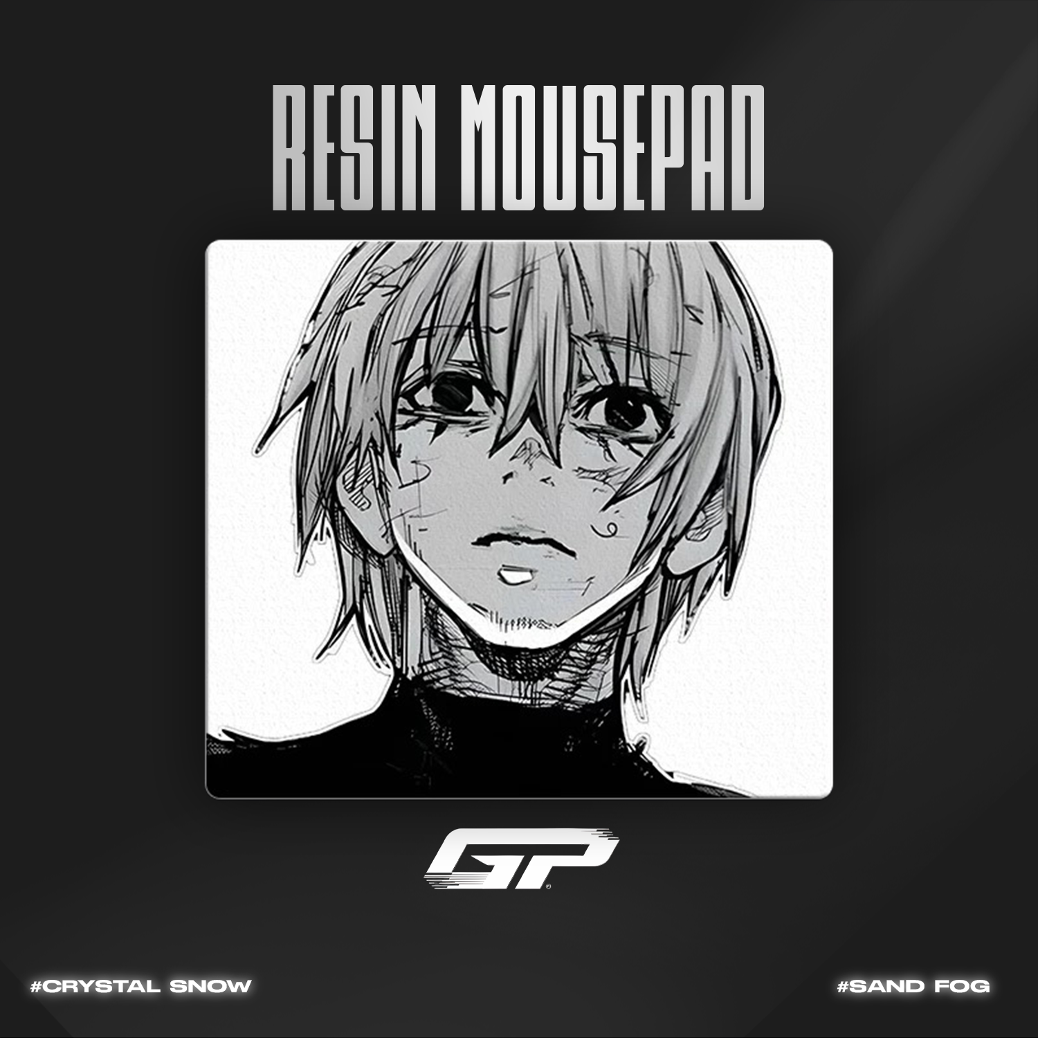 Tokyo Ghoul Resin Mouse Pads - GHOSTPAD