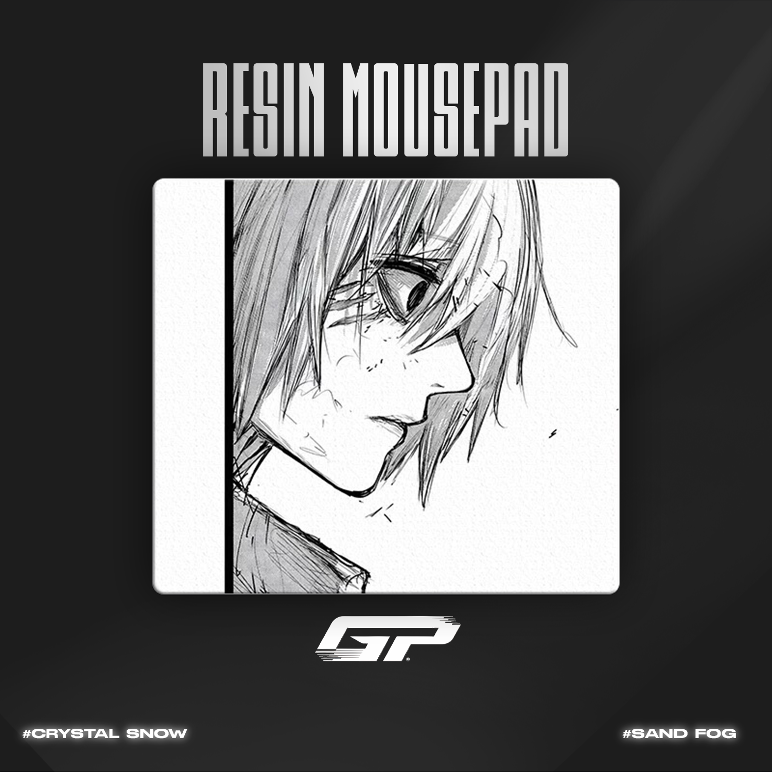 Tokyo Ghoul Resin Mouse Pads - GHOSTPAD