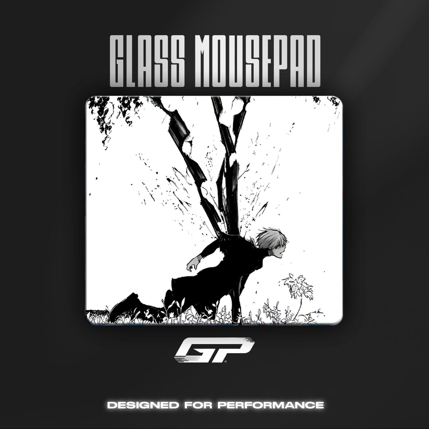 Tokyo ghoul glass mouse pads - GHOSTPAD