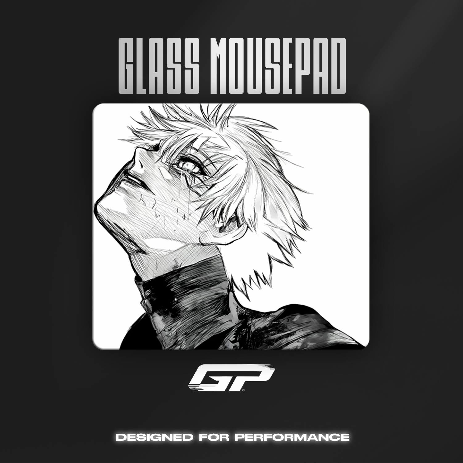 Tokyo ghoul glass mouse pads - GHOSTPAD