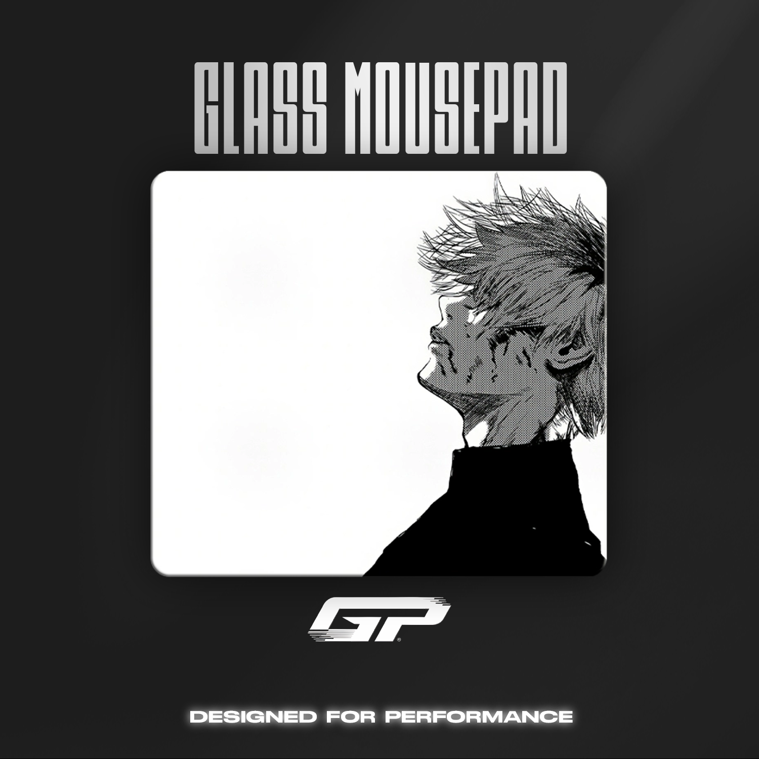 Tokyo ghoul glass mouse pads - GHOSTPAD
