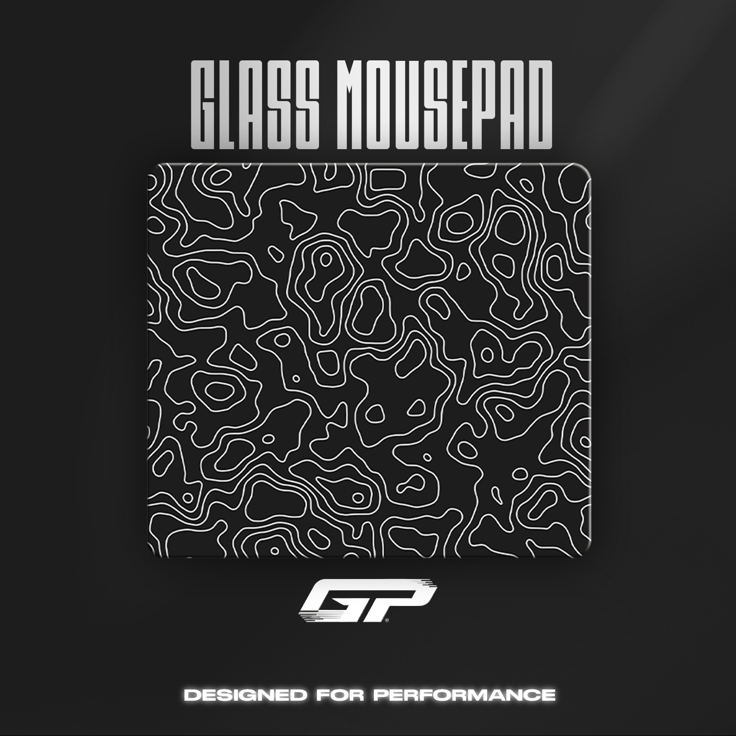 Topo Glass Mouse Pads - GHOSTPAD