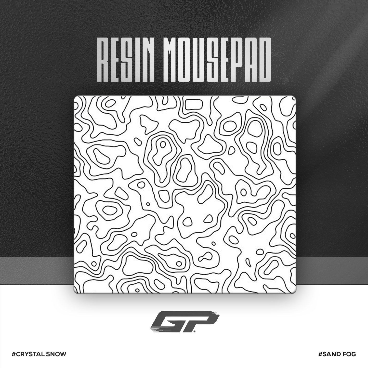 Topo Resin Mouse Pads - GHOSTPAD