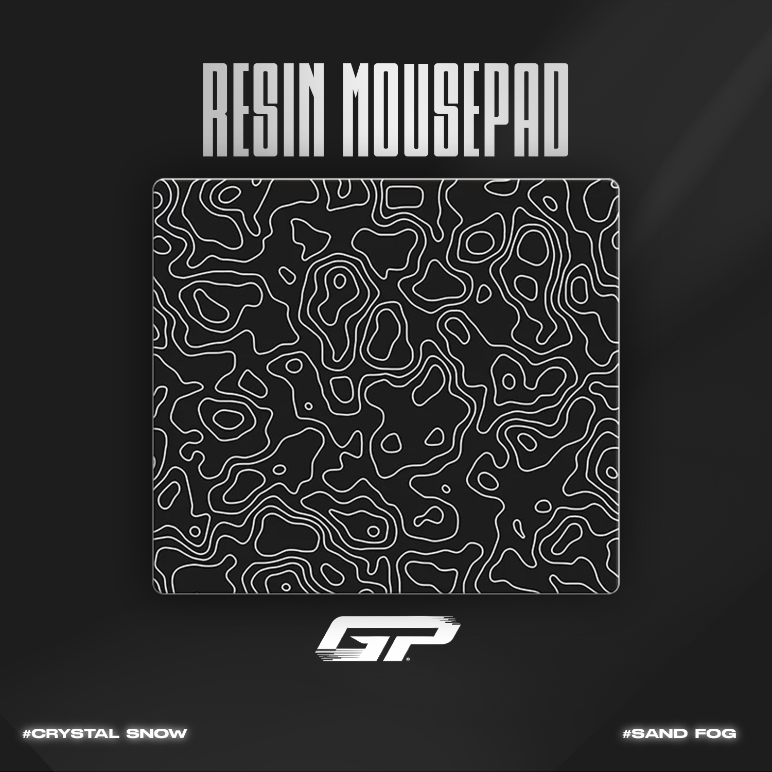 Topo Resin Mouse Pads - GHOSTPAD