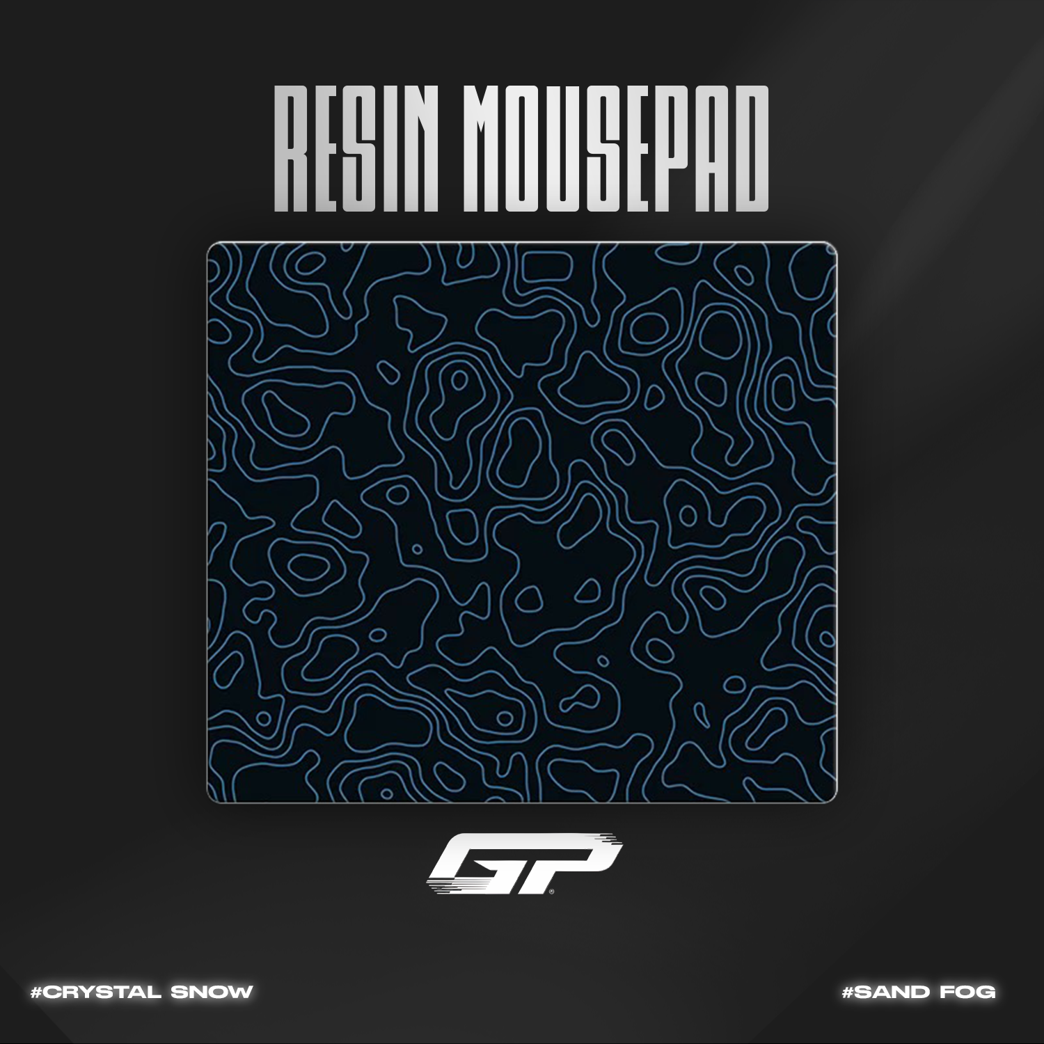 Topo Resin Mouse Pads - GHOSTPAD