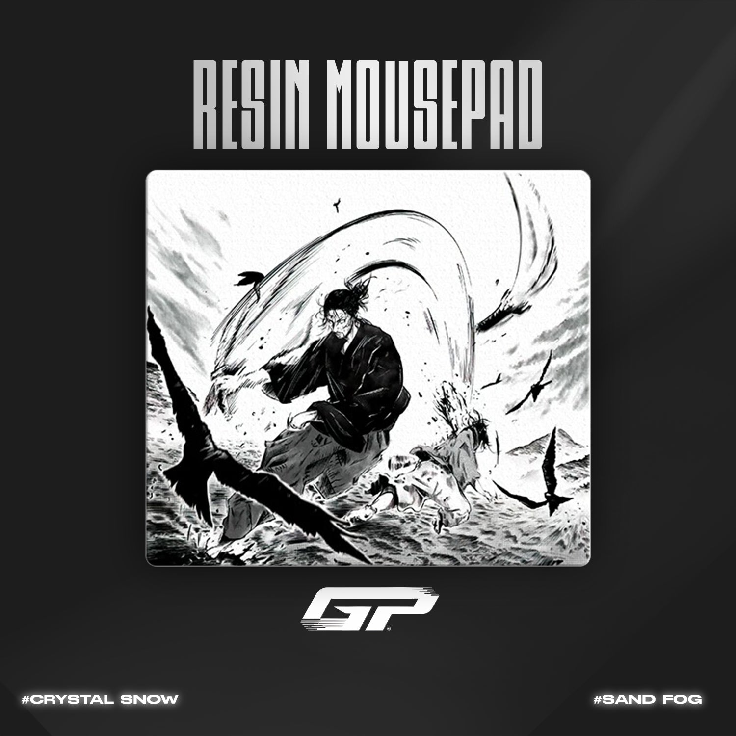 Vagabond Resin Mouse Pads - GHOSTPAD