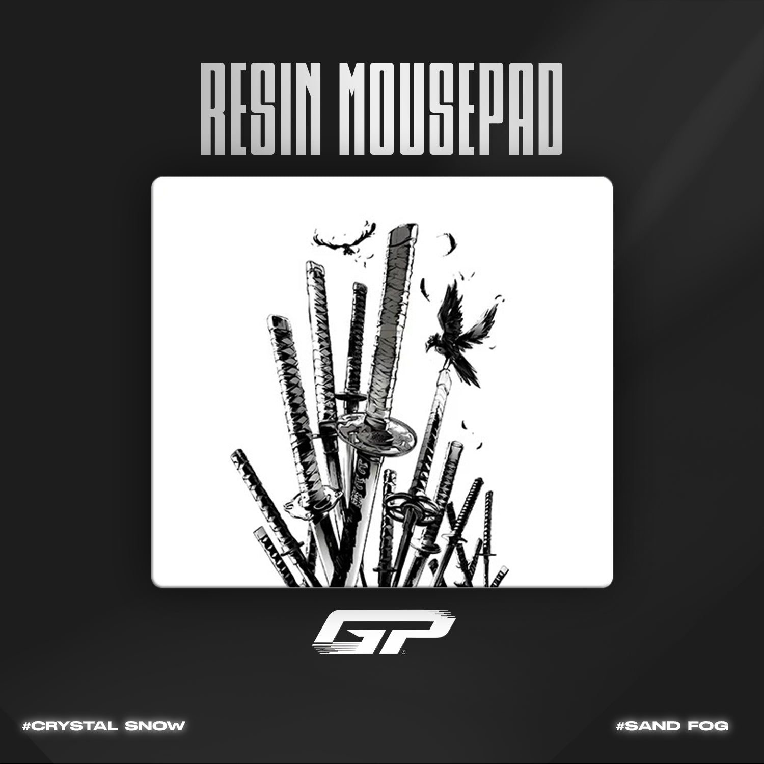 Vagabond Resin Mouse Pads - GHOSTPAD