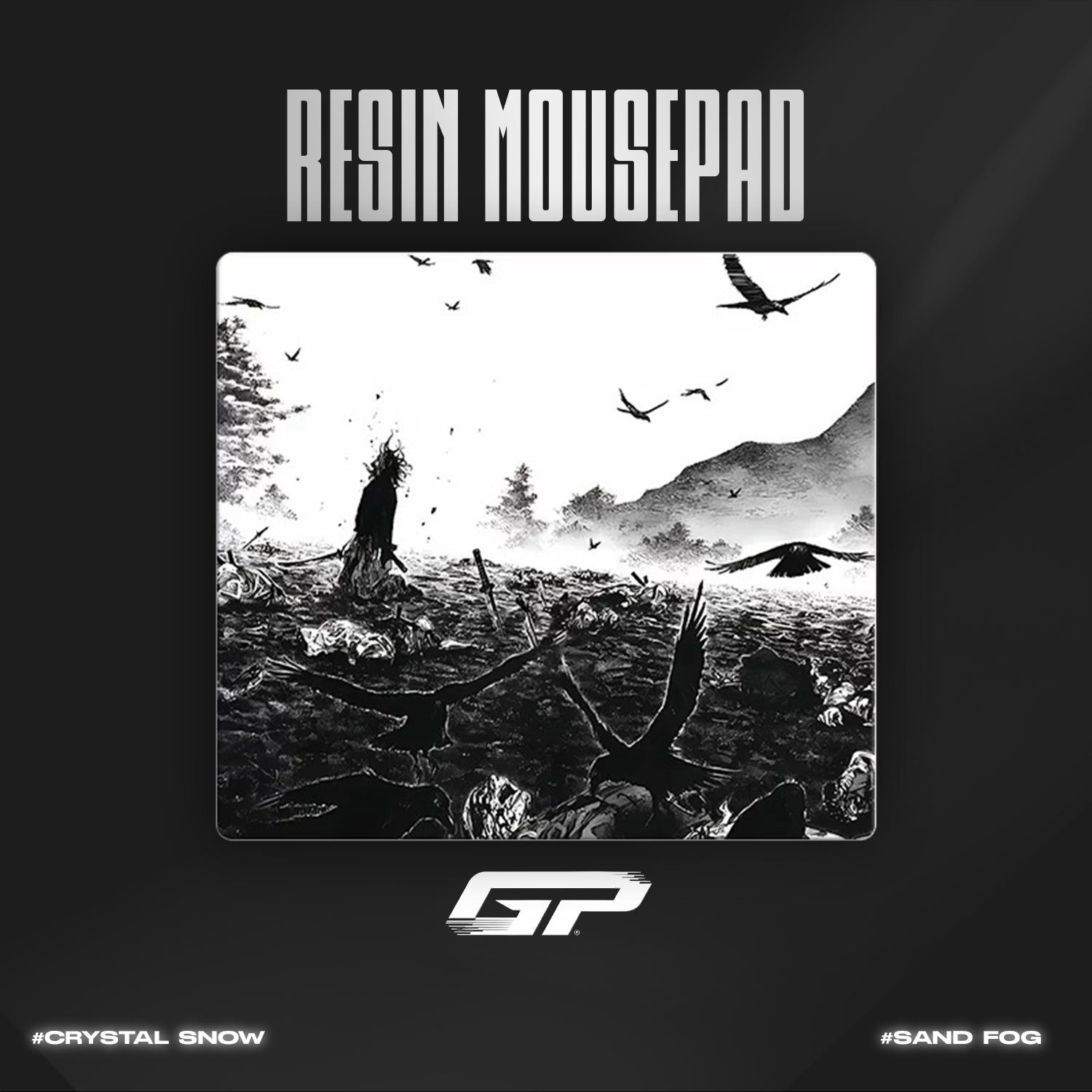 Vagabond Resin Mouse Pads - GHOSTPAD