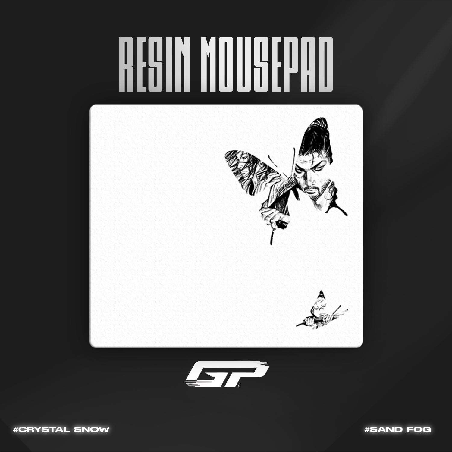 Vagabond Resin Mouse Pads - GHOSTPAD