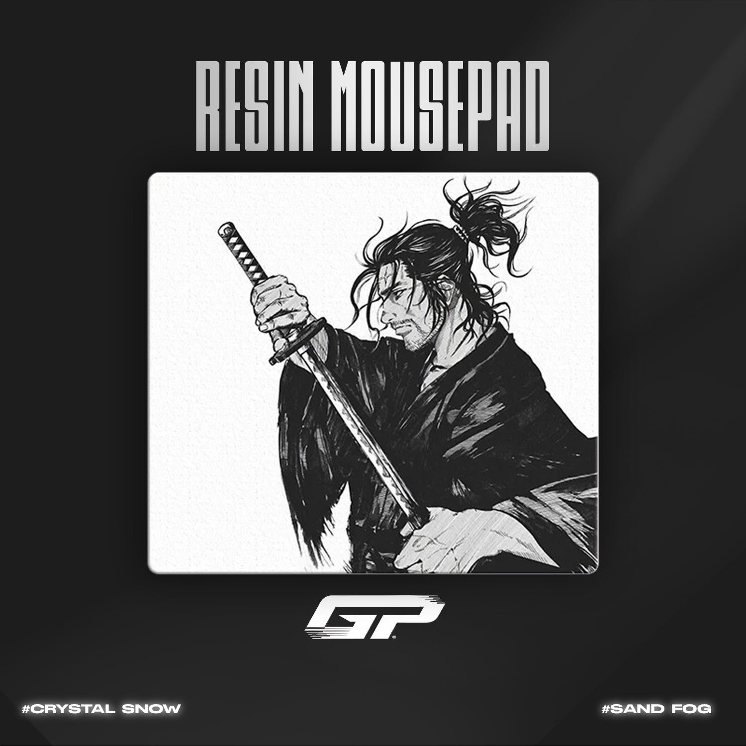 Vagabond Resin Mouse Pads - GHOSTPAD