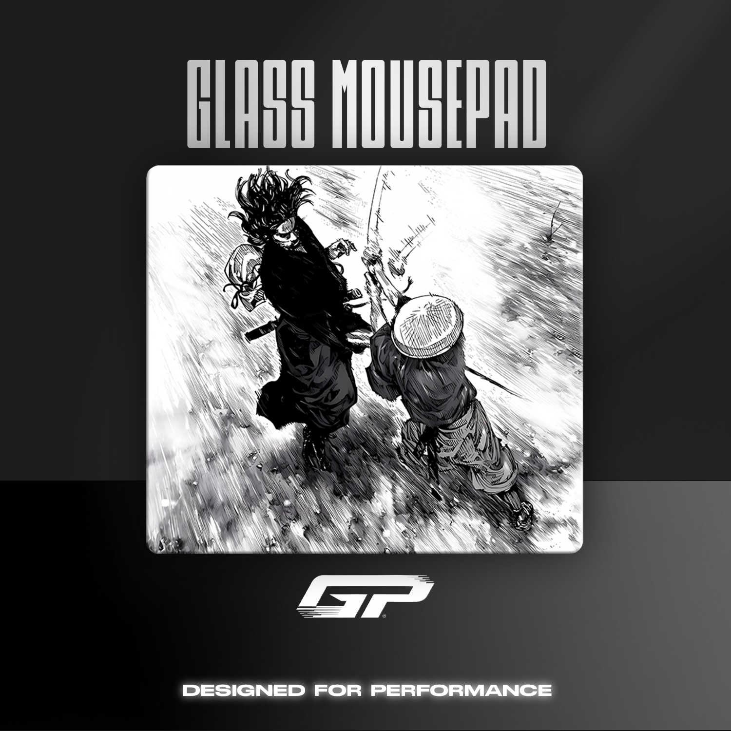 Vagabond glass mouse pads - GHOSTPAD