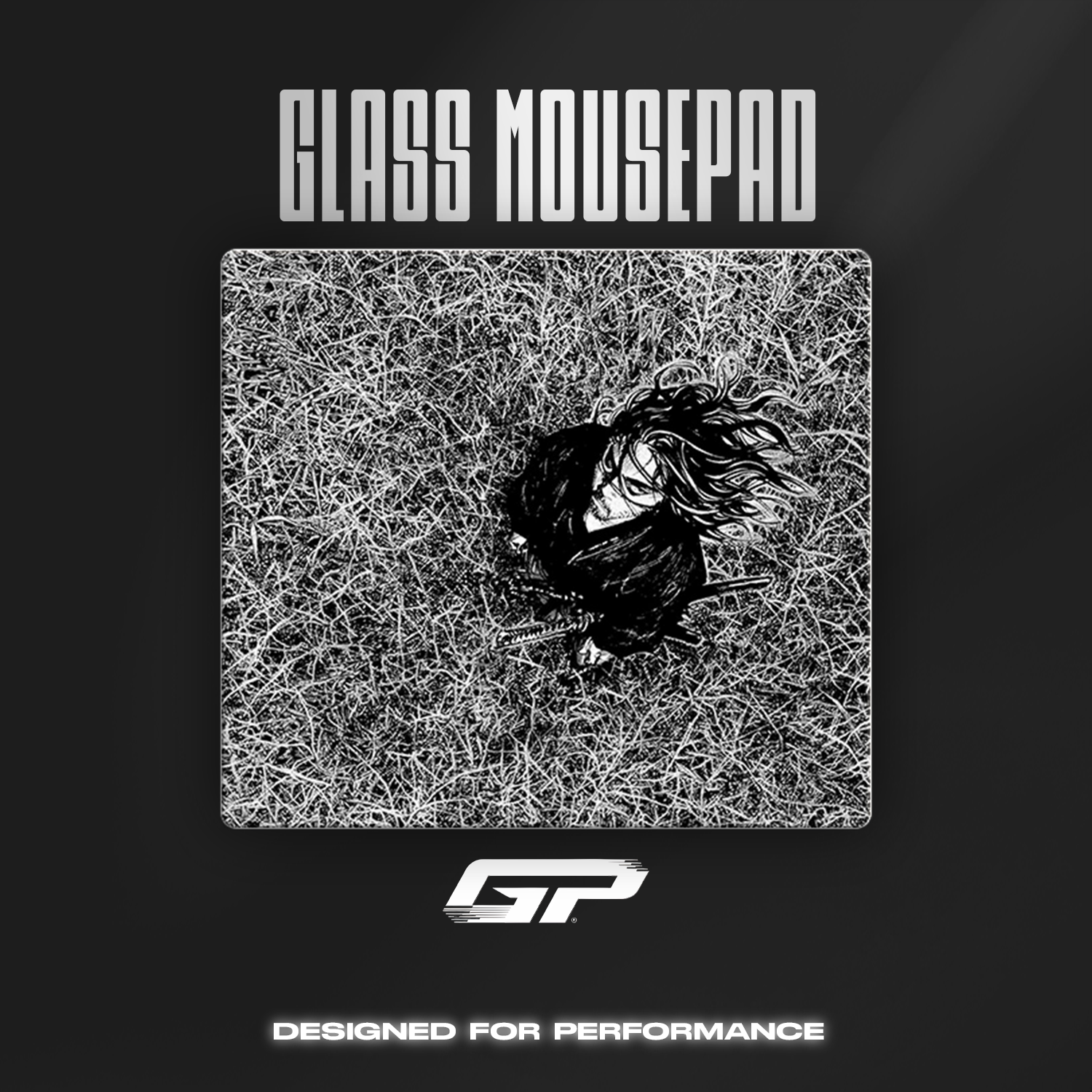 Vagabond glass mouse pads - GHOSTPAD