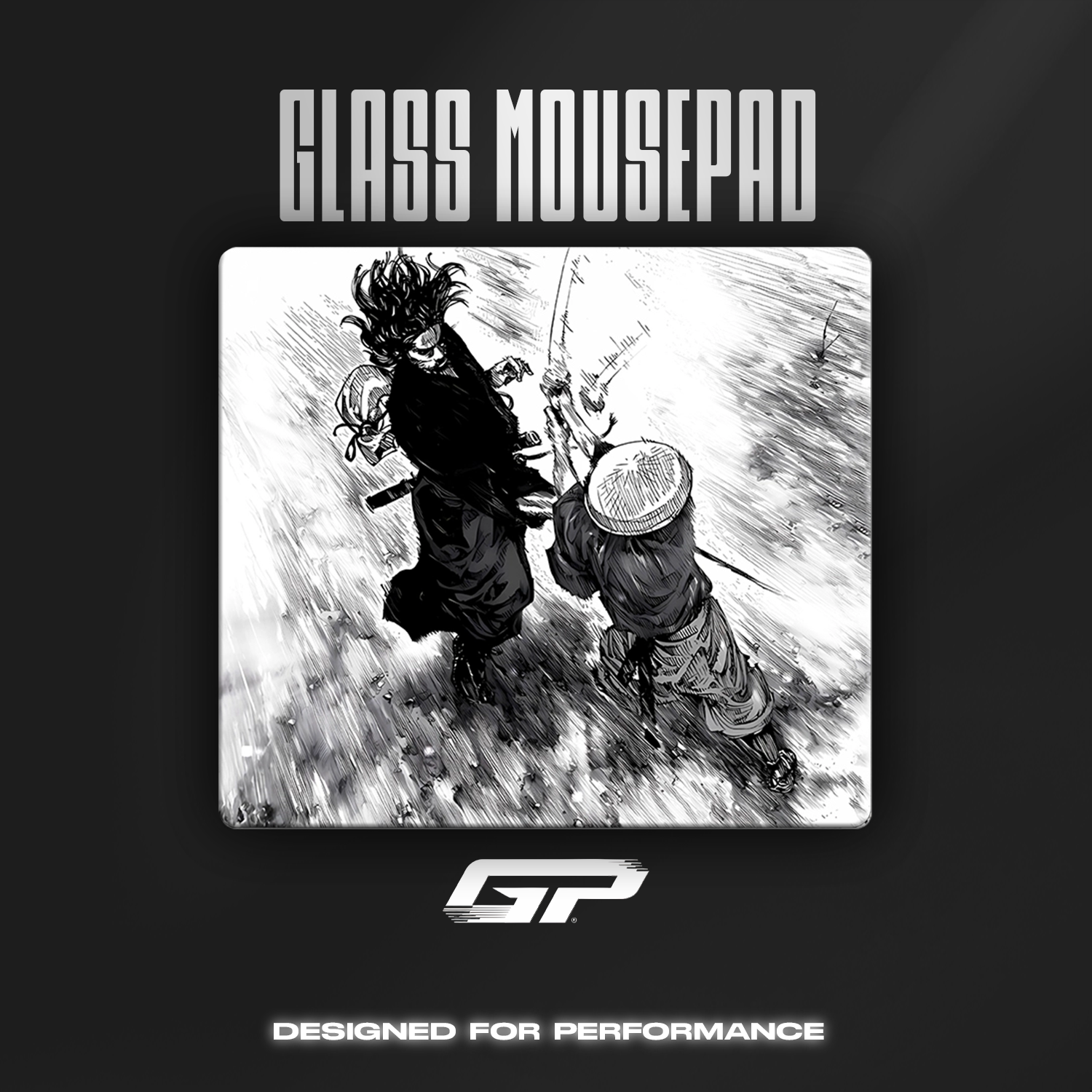 Vagabond glass mouse pads - GHOSTPAD