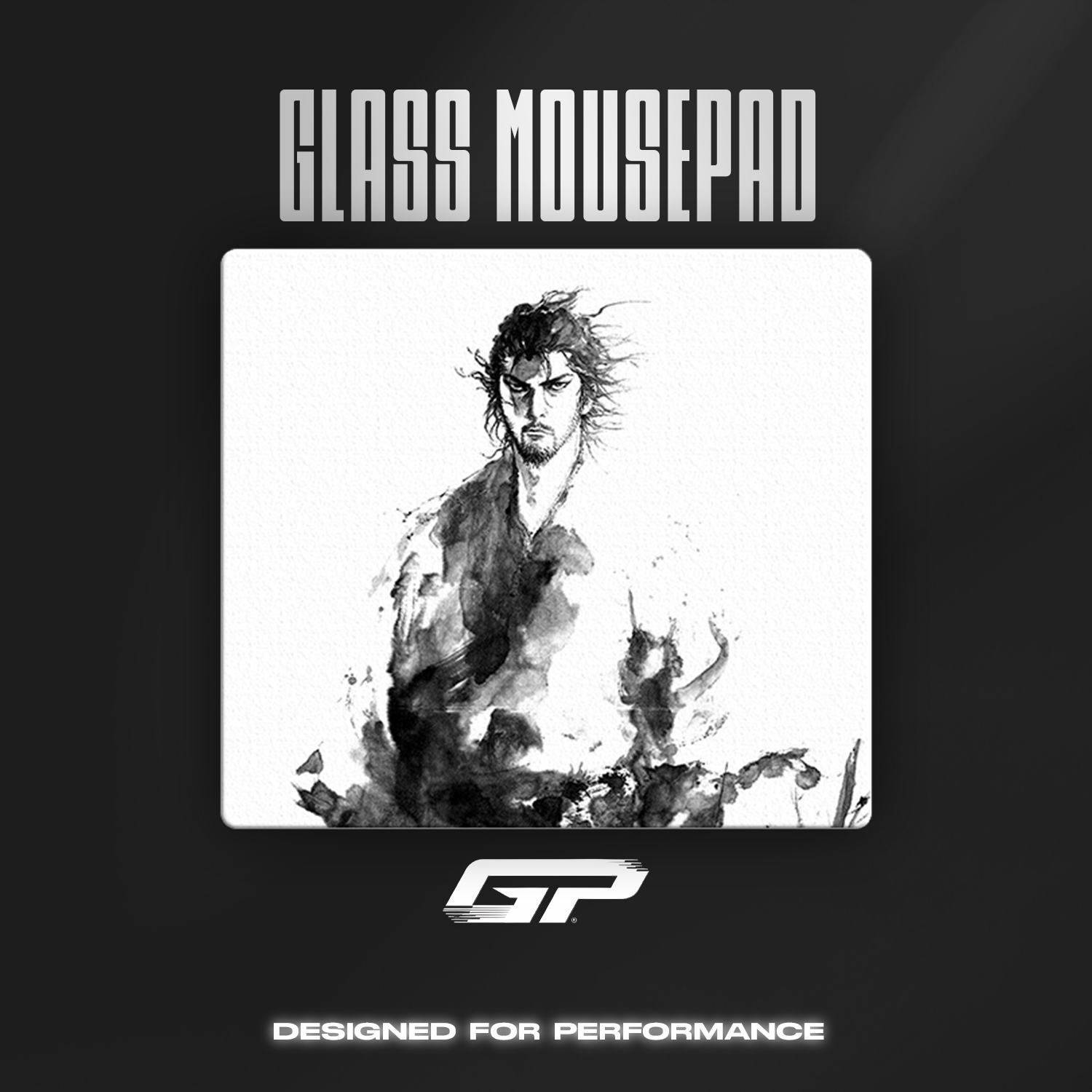 Vagabond glass mouse pads - GHOSTPAD