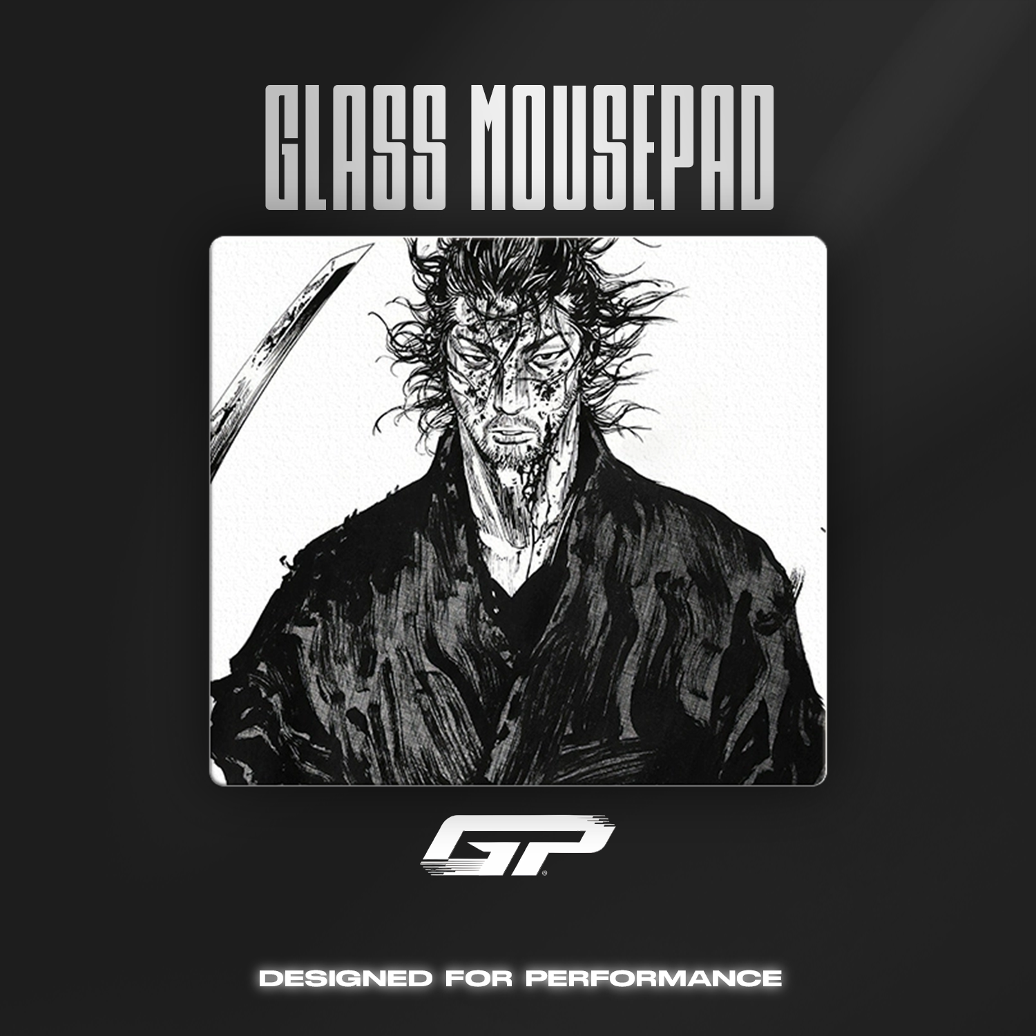 Vagabond glass mouse pads - GHOSTPAD