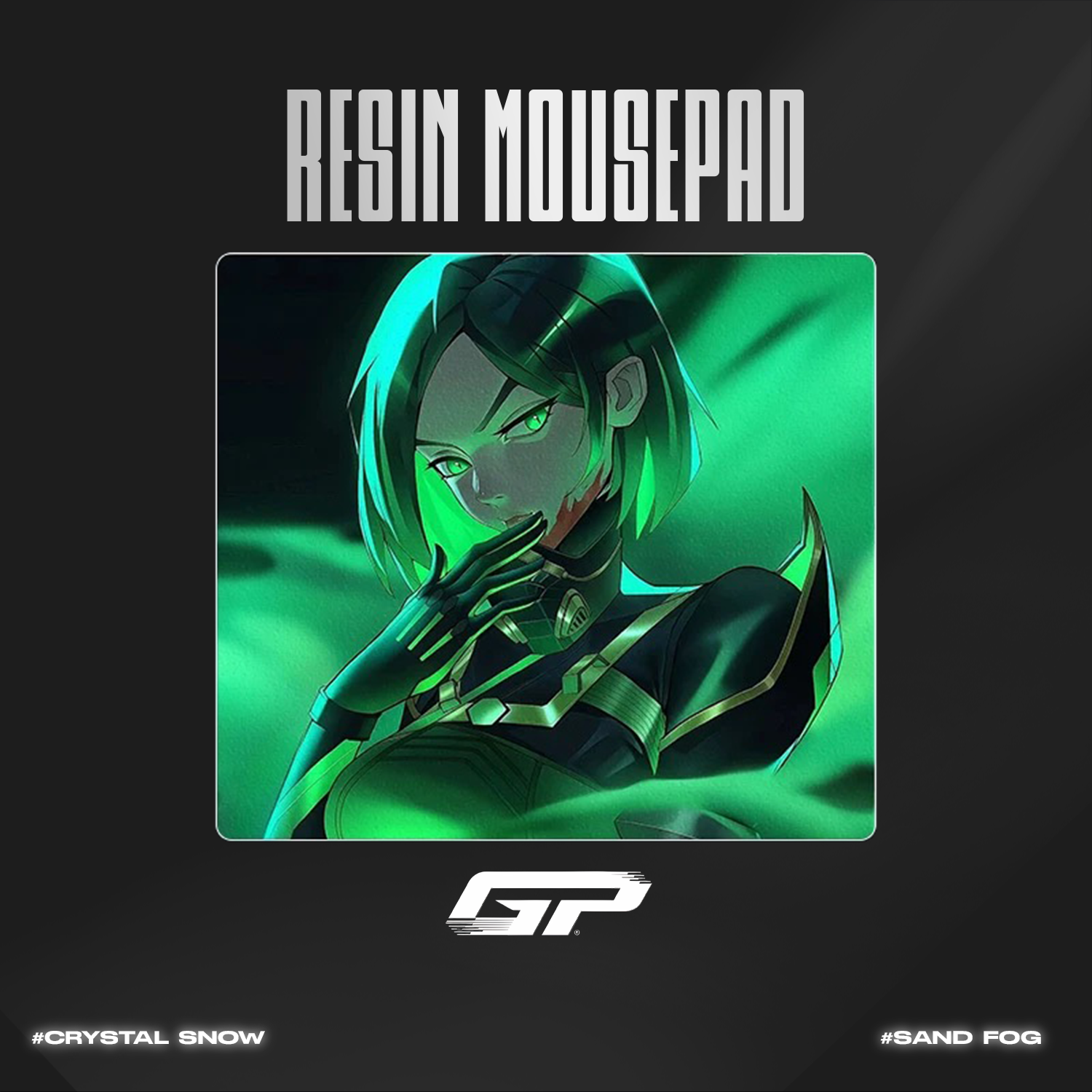 Valorant Resin Mouse Pads - GHOSTPAD