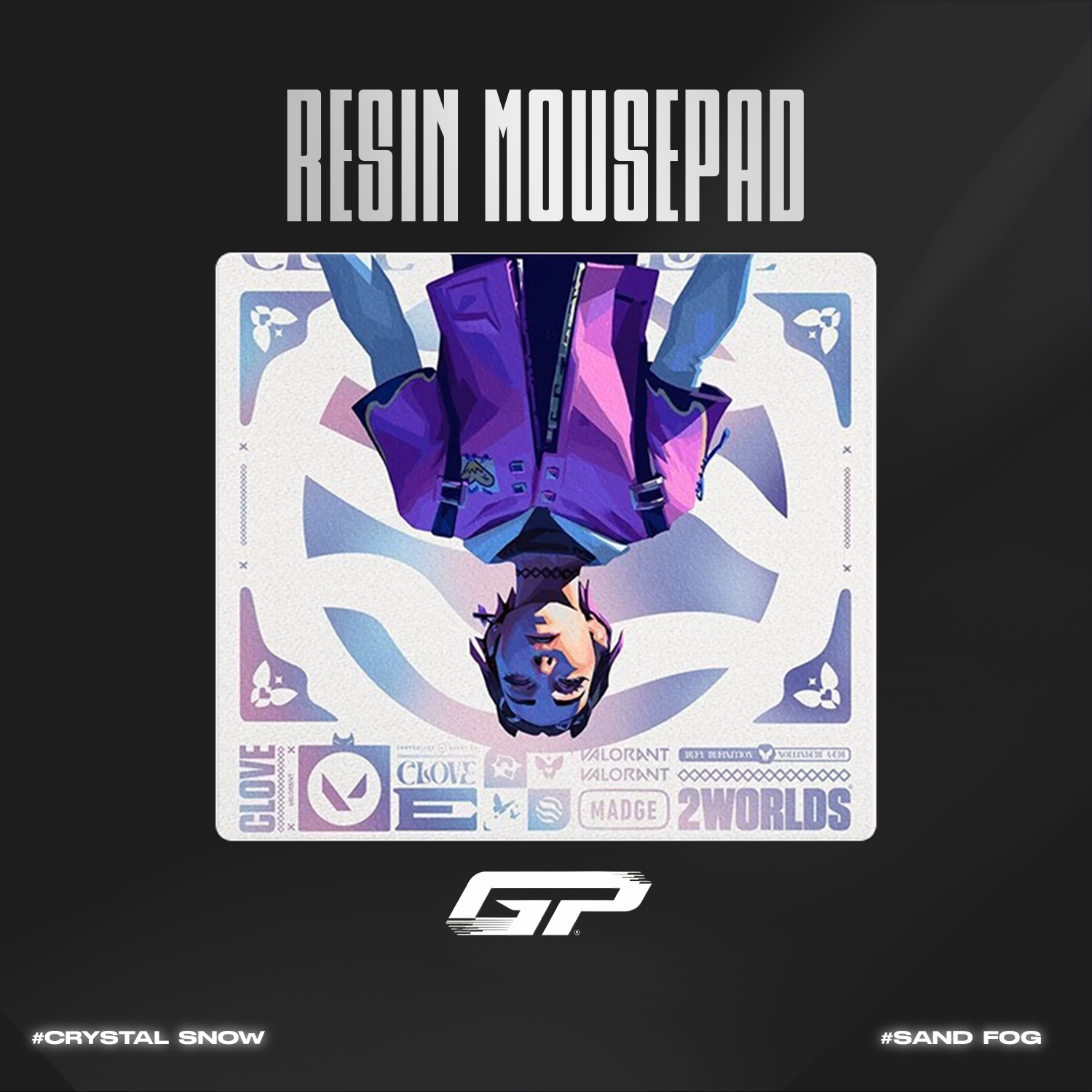 Valorant Resin Mouse Pads - GHOSTPAD