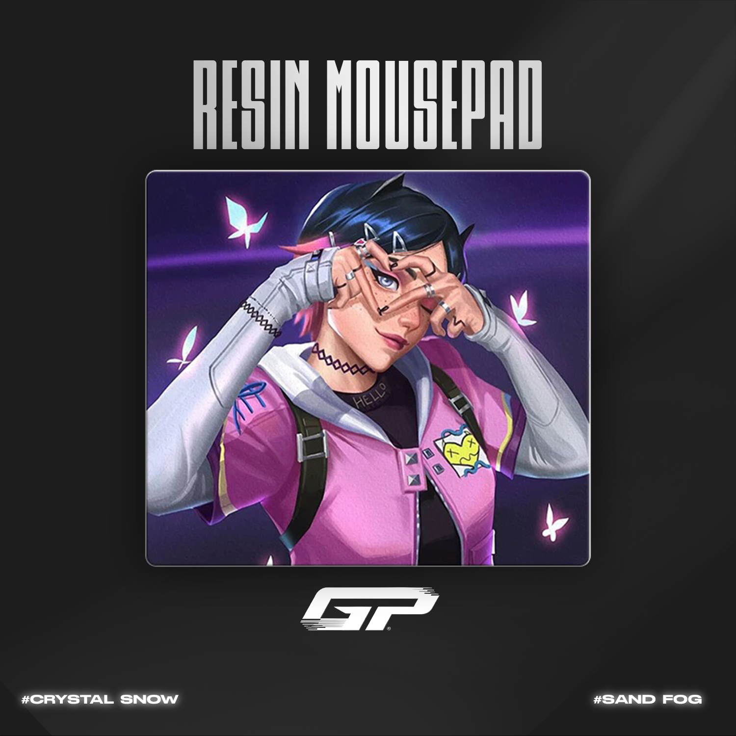 Valorant Resin Mouse Pads - GHOSTPAD