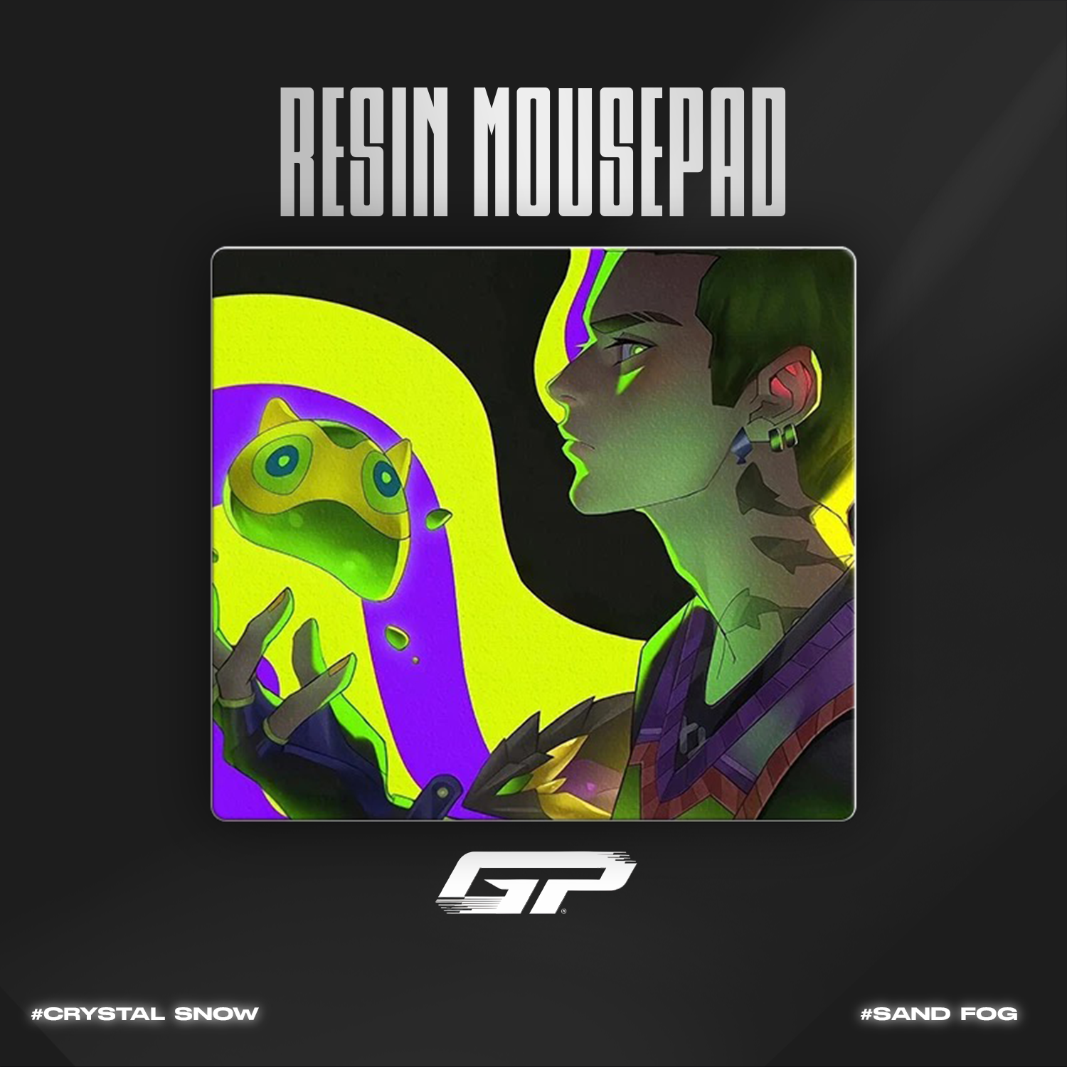 Valorant Resin Mouse Pads - GHOSTPAD