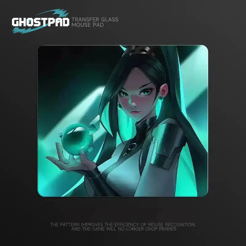 Valorant glass mouse pads - GHOSTPAD