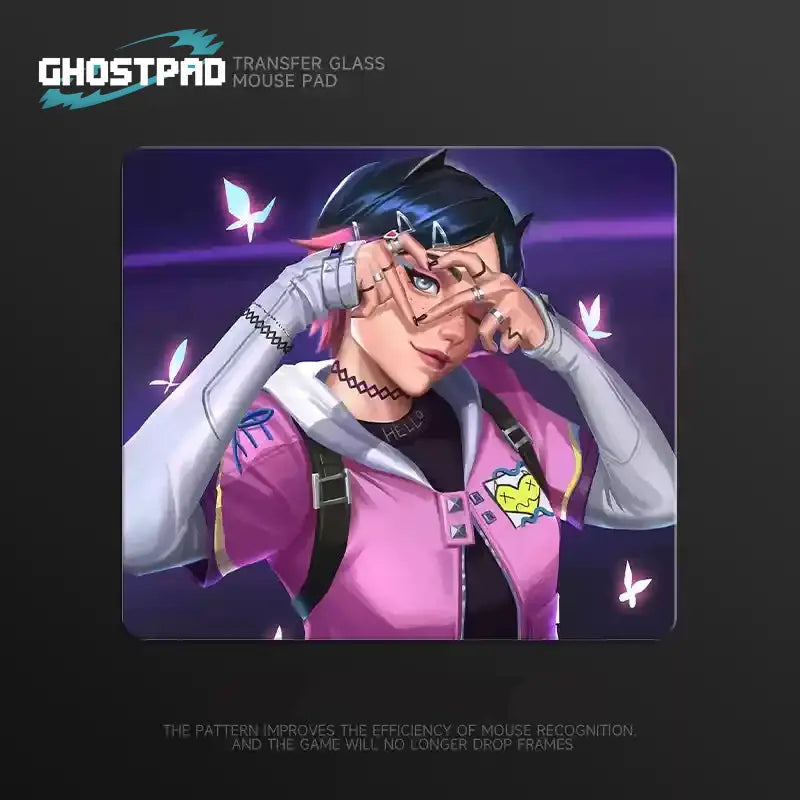 Valorant glass mouse pads - GHOSTPAD